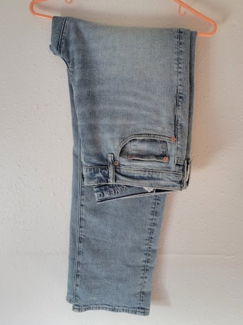 American Eagle EasyFlex Slim Straight Jeans Men's 34x34 Light Wash